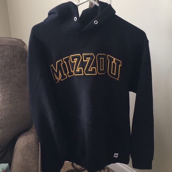 Mizzou black and gold hoodie size M - Picture 4 of 4